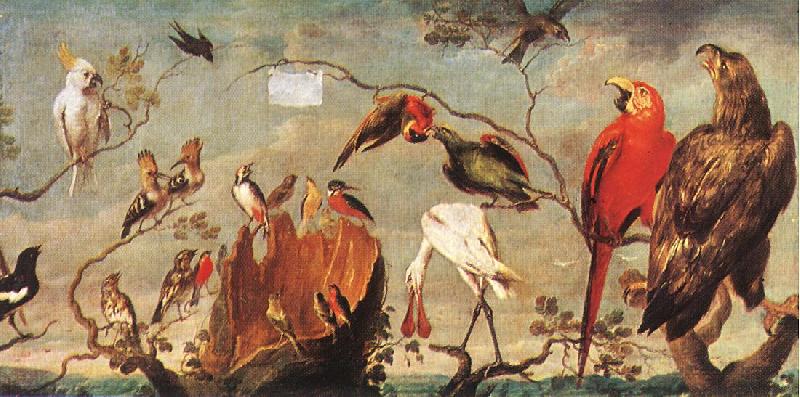 SNYDERS, Frans Concert of Birds fh oil painting picture